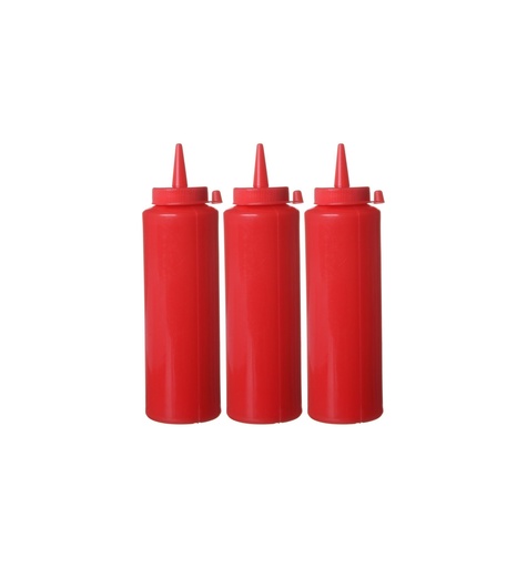 [170068] Dispenser Flacon Rood 3 x 20 cl Hendi - 558041