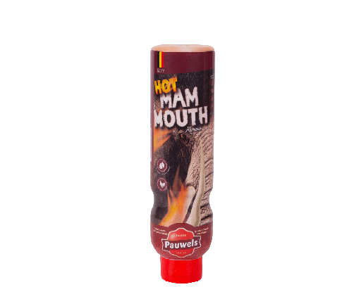 [6098] Hot Mammouth Saus Pauwels Tube 1 L