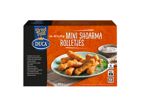 [W3396] Mini Rouleaux Shorma Duca 45 x 20 gr