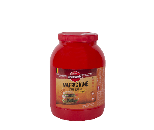 [6111] Americaanse Saus Pauwels Pet 3 L