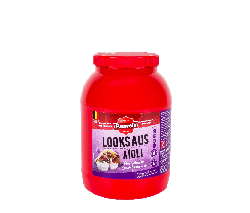 [6101] Knoflook Saus Pauwels Pet 3 L