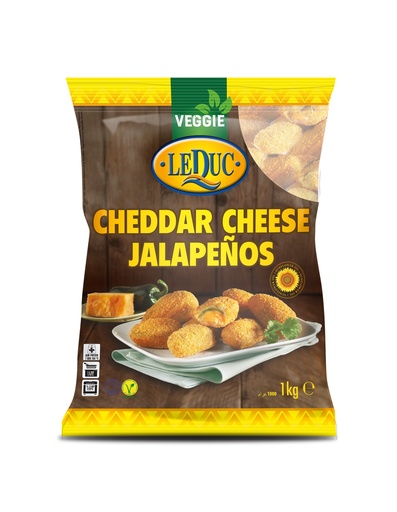 [W3411] Cheddar Cheese Jalapenos Duca 1 kg